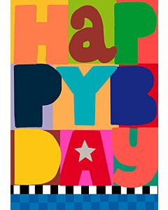 Papersalad Happy Birthday Text